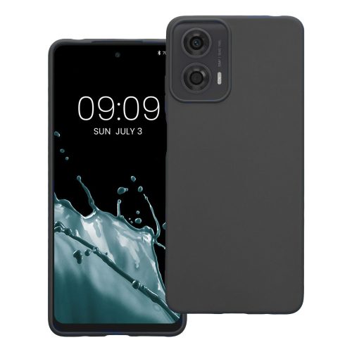 Motorola Moto G24 / G04 / E14 szilikon tok, hátlaptok, telefon tok, matt, fekete