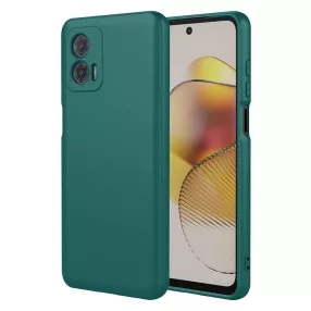   Motorola Moto G24 / G04 / E14 szilikon tok, hátlaptok, telefon tok, matt, zöld