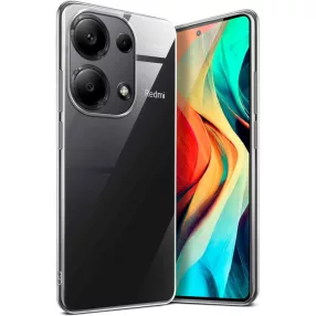   Xiaomi Redmi Note 13 Pro 4G / Note 14s 4G / Poco M6 Pro 4G szilikon tok, hátlaptok, telefon tok, vékony, átlátszó, 1mm