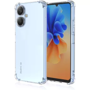   Xiaomi Redmi 13C 5G szilikon tok, hátlaptok, telefon tok, erősített sarkokkal, átlátszó, Anti Shock, 1.5mm