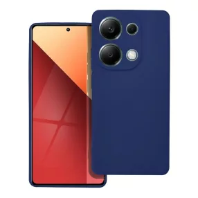   Xiaomi Redmi Note 13 Pro 4G / Poco M6 Pro 4G szilikon tok, hátlaptok, telefon tok, matt, sötétkék