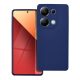 Xiaomi Redmi Note 13 Pro 4G / Poco M6 Pro 4G szilikon tok, hátlaptok, telefon tok, matt, sötétkék