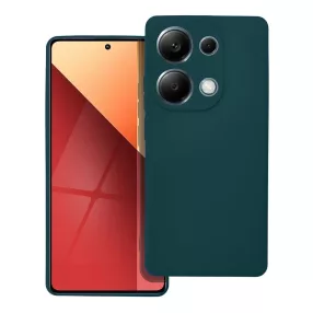   Xiaomi Redmi Note 13 Pro 4G / Poco M6 Pro 4G szilikon tok, hátlaptok, telefon tok, matt, zöld