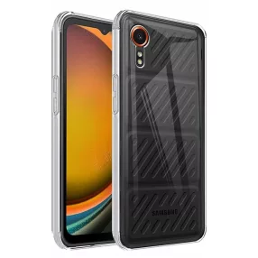   Samsung Galaxy Xcover7 5G szilikon tok, hátlaptok, telefon tok, vastag, átlátszó, kamera védelemmel, 2mm