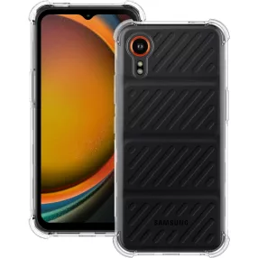   Samsung Galaxy Xcover7 5G szilikon tok, hátlaptok, telefon tok, erősített sarkokkal, átlátszó, Anti Shock, 1.5mm