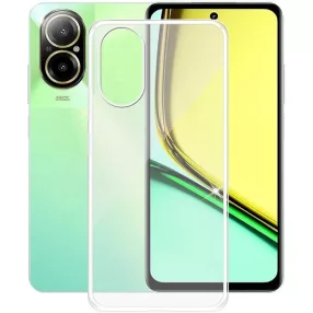   Realme C67 4G szilikon tok, hátlaptok, telefon tok, vékony, átlátszó, 1mm