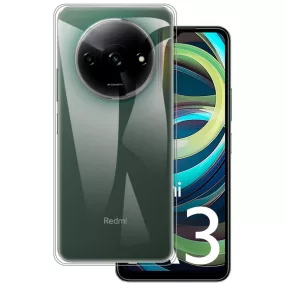   Xiaomi Redmi A3 4G szilikon tok, hátlaptok, telefon tok, vékony, átlátszó, 1mm