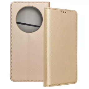   Xiaomi Redmi A3 4G könyvtok, fliptok, telefon tok, mágneszáras, bankkártyatartós, arany