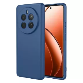   Realme 12 Pro 5G / Realme 12 Pro Plus 5G szilikon tok, hátlaptok, telefon tok, matt, sötétkék