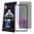 Samsung Galaxy A55 5G / A35 5G üvegfólia, tempered glass, előlapi, edzett, hajlított, fekete kerettel, betekintés védelemmel, Privacy