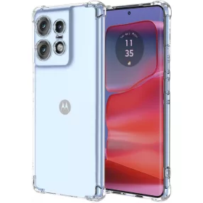   Motorola Edge 50 Pro 5G szilikon tok, hátlaptok, telefon tok, erősített sarkokkal, átlátszó, Anti Shock, 1.5mm