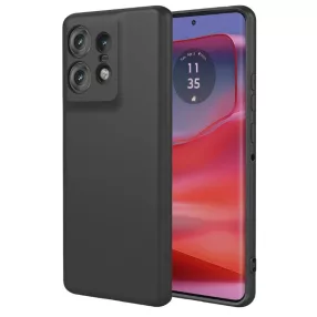   Motorola Edge 50 Pro 5G szilikon tok, hátlaptok, telefon tok, matt, fekete