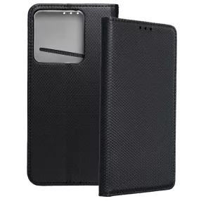   Motorola Edge 50 Pro 5G könyvtok, fliptok, telefon tok, mágneszáras, bankkártyatartós, fekete