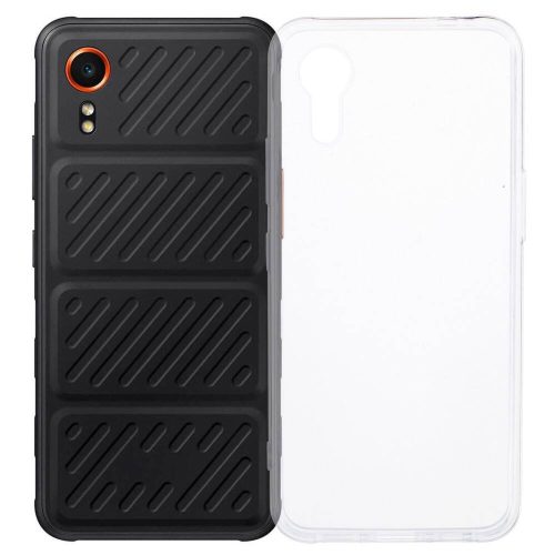 Samsung Galaxy Xcover 7 5G szilikon tok, hátlaptok, telefon tok, vékony, átlátszó, 1mm