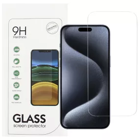   iPhone 16 Pro Max / 17 Pro Max üvegfólia, tempered glass, előlapi, edzett, 9H, 0.3mm
