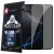 iPhone 16 Pro Max üvegfólia, tempered glass, előlapi, edzett, hajlított, fekete kerettel, betekintés védelemmel, Privacy