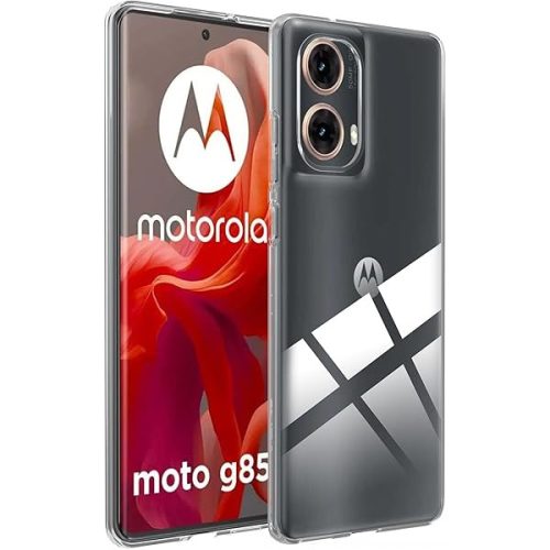 Motorola Moto G85 5G szilikon tok, hátlaptok, telefon tok, vékony, átlátszó, 1mm