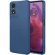 Motorola Moto E14 / G04 / G04s szilikon tok, hátlaptok, telefon tok, matt, sötétkék