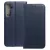 Samsung Galaxy S24 FE 5G könyvtok, fliptok, telefon tok, mágneszáras, bankkártyatartós, sötétkék, Smart Magnetic