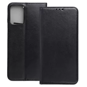   Motorola Moto G24 Power Edition könyvtok, fliptok, telefon tok, mágneszáras, bankkártyatartós, fekete, Smart Magnetic