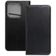 Xiaomi Redmi Note 14 4G könyvtok, fliptok, telefon tok, mágneszáras, bankkártyatartós, fekete, Smart Magnetic