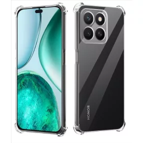   Honor X8c szilikon tok, hátlaptok, telefon tok, erősített sarkokkal, átlátszó, Anti Shock, 1.5mm