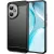 Honor 400 5G szilikon tok, hátlaptok, telefon tok, karbon mintás, fekete, Simple Carbon