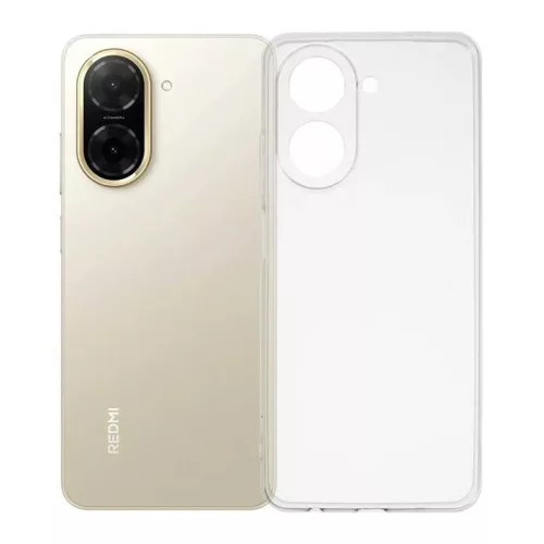 Xiaomi Redmi A5 4G szilikon tok, hátlaptok, telefon tok, vastag, átlátszó, kamera védelemmel, 2mm