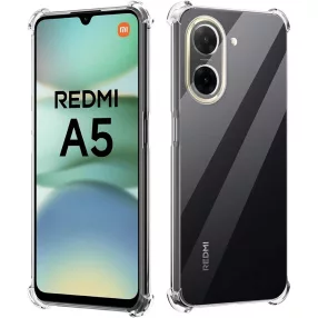   Xiaomi Redmi A5 4G szilikon tok, hátlaptok, telefon tok, erősített sarkokkal, átlátszó, Anti Shock, 1.5mm