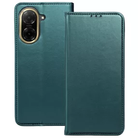   Xiaomi Redmi A5 4G könyvtok, fliptok, telefon tok, mágneszáras, bankkártyatartós, zöld, Smart Magnetic