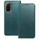 Xiaomi Redmi A5 4G könyvtok, fliptok, telefon tok, mágneszáras, bankkártyatartós, zöld, Smart Magnetic