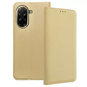   Xiaomi Redmi A5 4G könyvtok, fliptok, telefon tok, mágneszáras, bankkártyatartós, arany