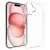 iPhone 17 szilikon tok, hátlaptok, telefon tok, vékony, átlátszó, 1mm