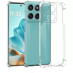   Motorola Edge 60 Fusion 5G / Edge 60 5G szilikon tok, hátlaptok, telefon tok, erősített sarkokkal, átlátszó, Anti Shock, 1.5mm