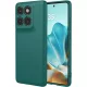 Motorola Edge 60 Fusion 5G / Edge 60 5G szilikon tok, hátlaptok, telefon tok, matt, zöld