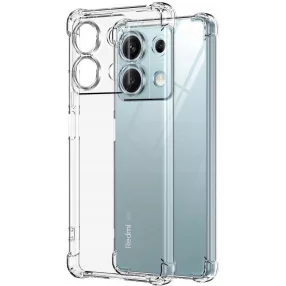   Xiaomi Redmi Note 14s 4G szilikon tok, hátlaptok, telefon tok, erősített sarkokkal, átlátszó, Anti Shock, 1.5mm