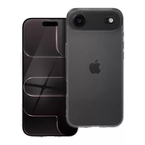 iPhone Air szilikon tok, hátlaptok, telefon tok, vékony, átlátszó, 1mm