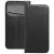 iPhone 17 Pro könyvtok, fliptok, telefon tok, mágneszáras, bankkártyatartós, fekete, Smart Magnetic