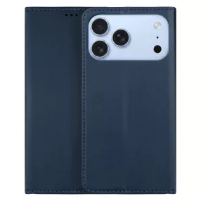   iPhone 18 Pro Max / 17 Pro Max könyvtok, fliptok, telefon tok, mágneszáras, bankkártyatartós, sötétkék, Smart Magnetic