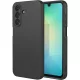 Samsung Galaxy A18 (4G/5G) / A17 (4G/5G) szilikon tok – kameravédős, matt fekete hátlaptok