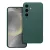 Samsung Galaxy S24 FE 5G szilikon tok, hátlaptok, telefon tok, matt, zöld