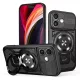iPhone 17 Defender Armor Mag tok – mágneses, MagSafe kompatibilis, kitámasztható, ütésálló, fekete