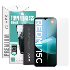   Xiaomi Redmi 15C 4G / Redmi 15C 5G / Poco C85 üvegfólia, tempered glass, előlapi, edzett, 9H, 0.33mm, prémium