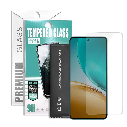 Realme 14 5G / 14T 5G üvegfólia, tempered glass, előlapi, edzett, 9H, 0.33mm, prémium