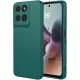 Motorola Moto G56 5G szilikon tok, hátlaptok, telefon tok, matt, zöld