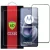 Motorola Moto G86 5G / G86 Power 5G üvegfólia, tempered glass, előlapi, 6D, edzett, hajlított, fekete kerettel