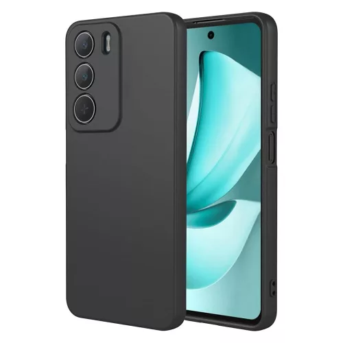 Realme C71 4G szilikon tok, hátlaptok, telefon tok, matt, fekete