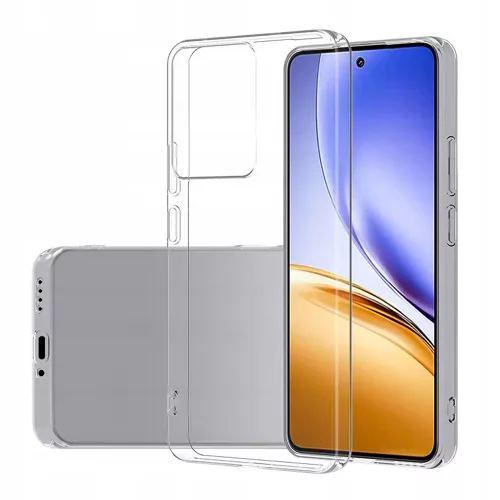 Realme 14 5G / Realme 14T 5G szilikon tok, hátlaptok, telefon tok, vékony, átlátszó, 1mm
