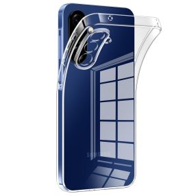   Samsung Galaxy A17 4G / A17 5G szilikon tok, hátlaptok, telefon tok, vastag, kamera védelemmel, átlátszó, 2mm, BOX