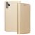 Samsung Galaxy A07 könyvtok, fliptok, telefon tok, mágneszáras, bankkártyatartós, arany